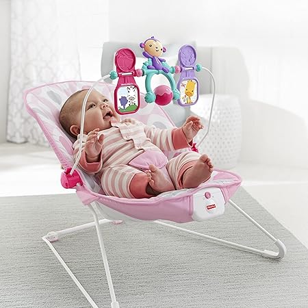 Fisher-Price Baby’s Bouncer Pink Ellipse | Silla Mecedora Bebé