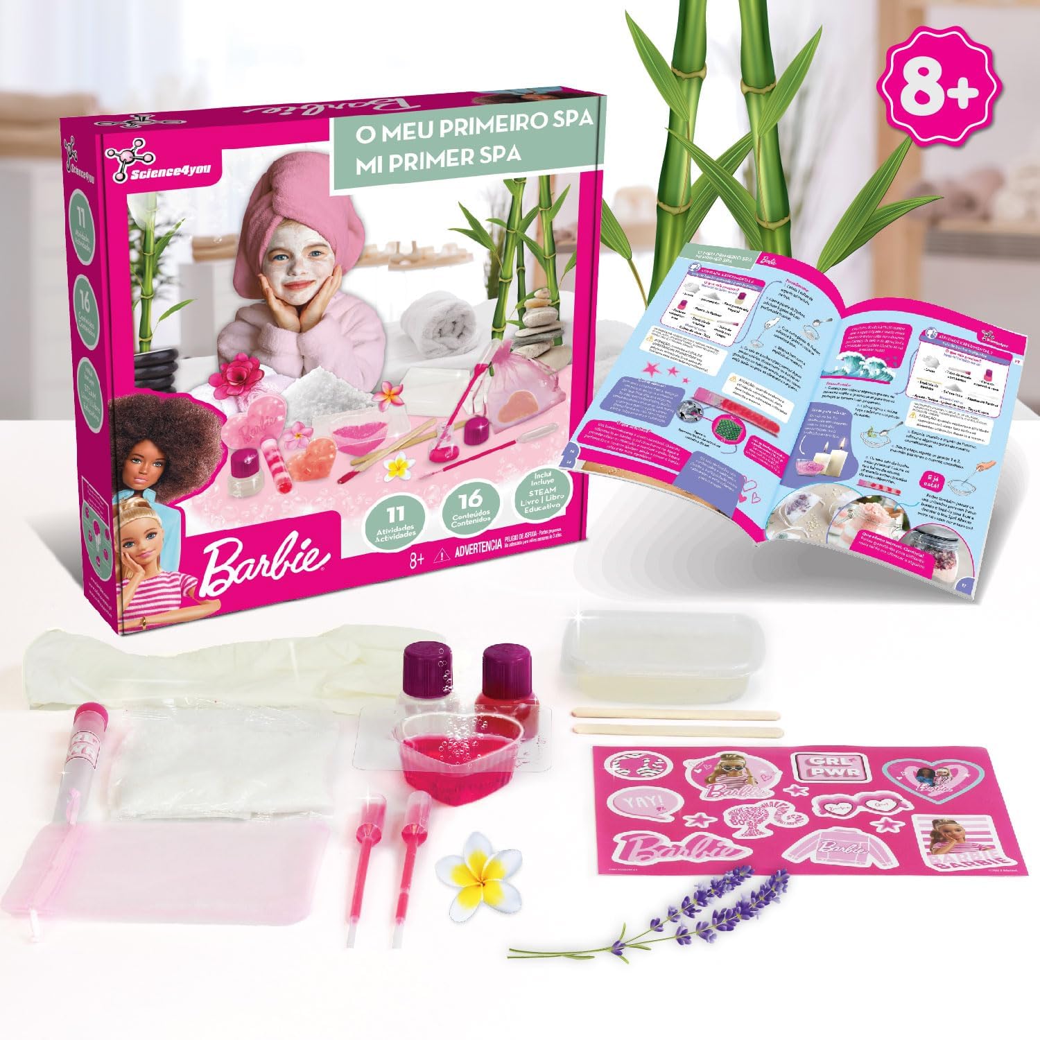 Barbie Mi Primer Spa | Kit Educativo de Autocuidado – Science4you