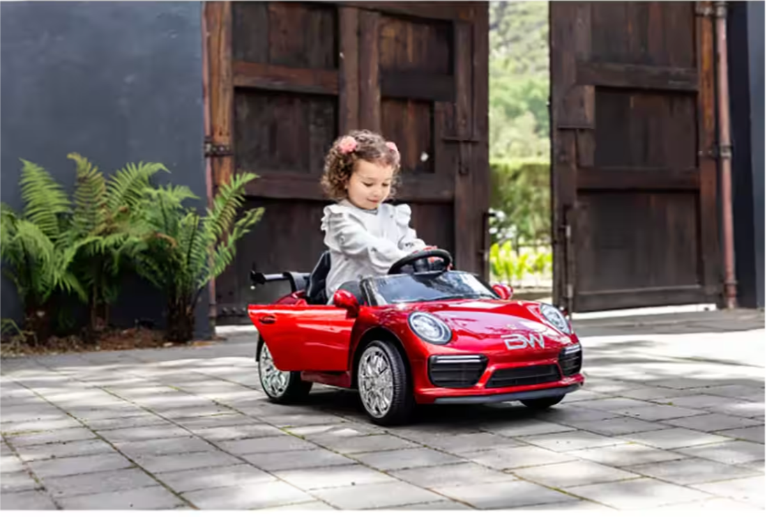 718 Cayman Red 6V Prinsel | Carro Montable Infantil