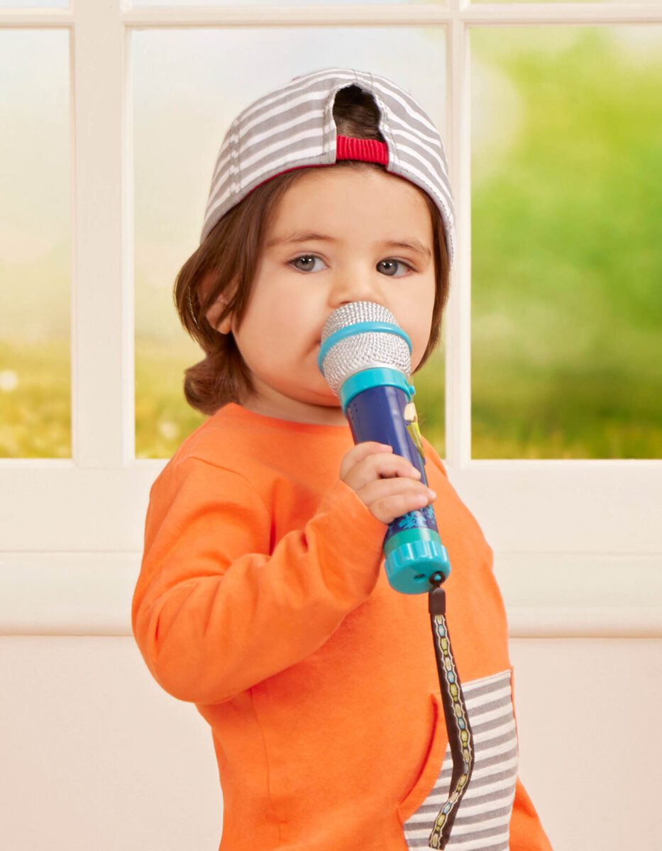 Microfono karaoke Okideoke marca B. Toys