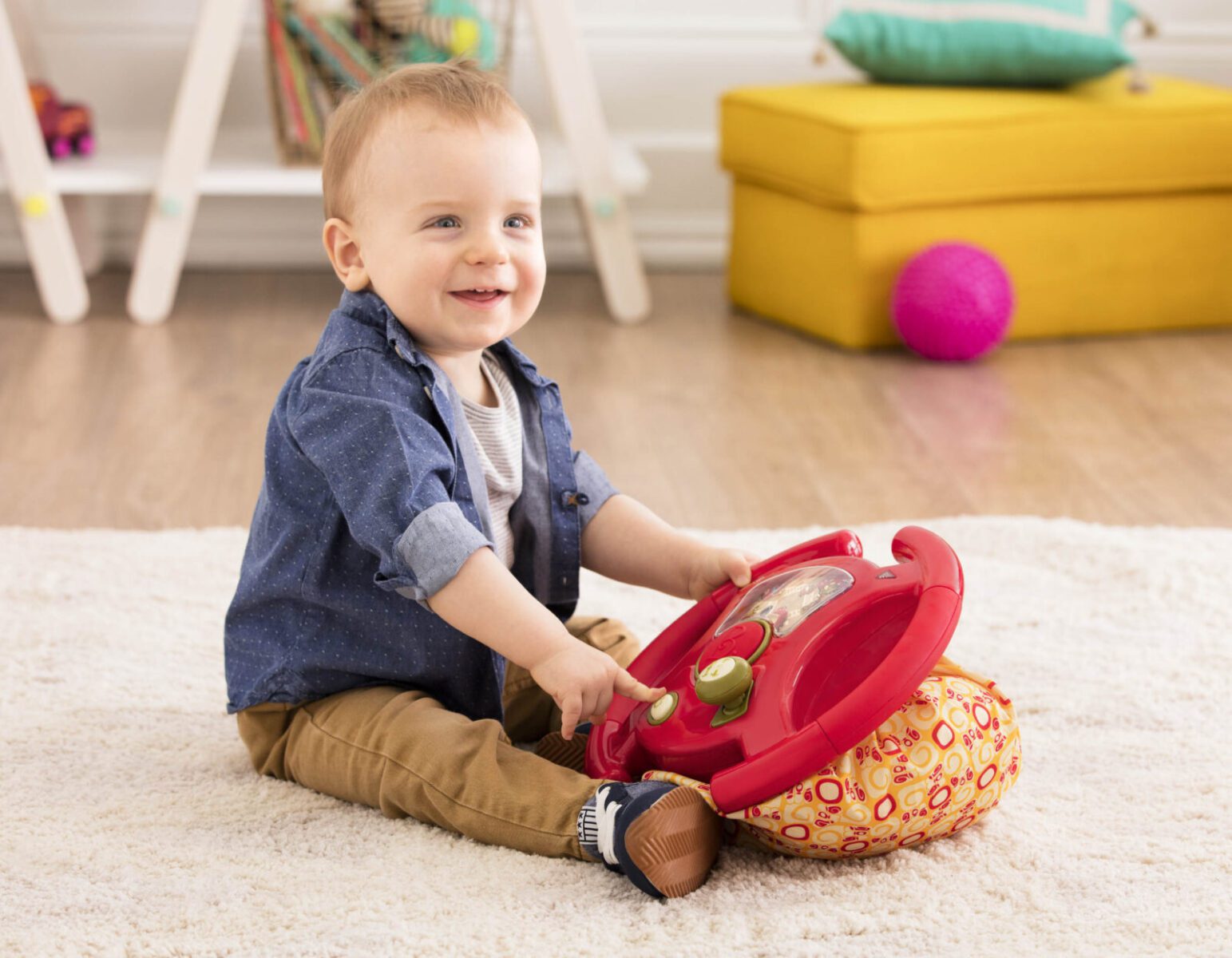 Volante de Conducción You Turns | Juguete Interactivo – B. Toys