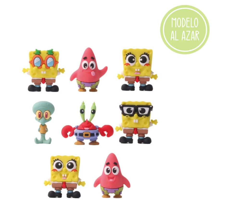 Cápsula Sorpresa Bob Esponja | Figuras 3D Coleccionables