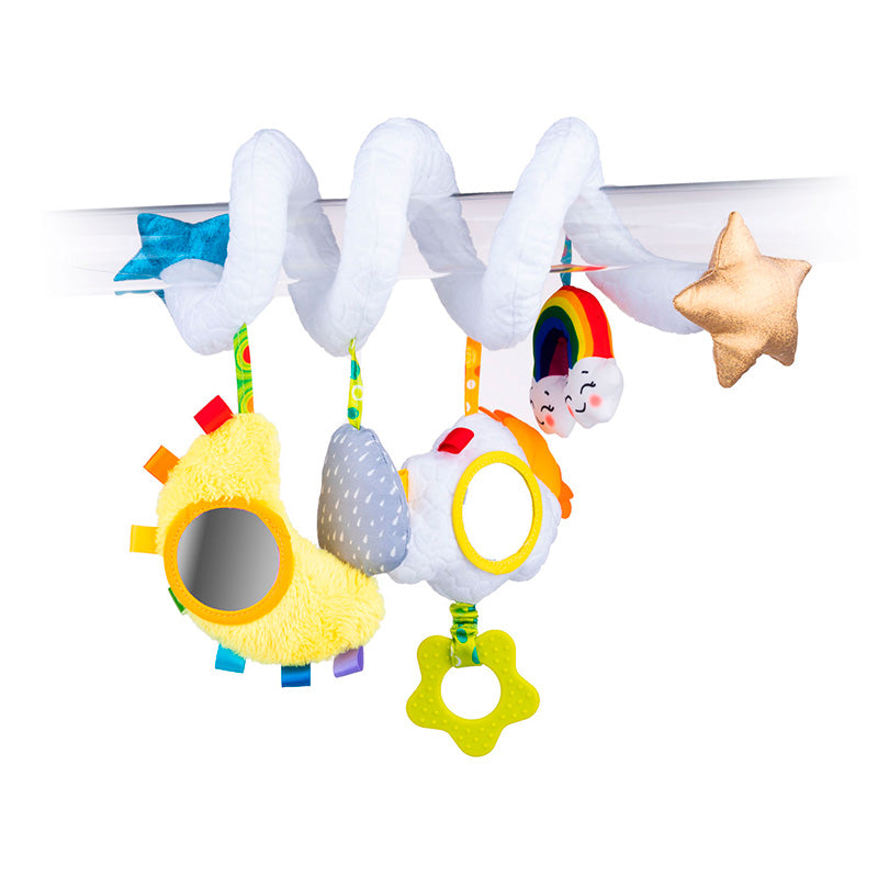 Peluche Colgante Sensorial Espiral de Nube – Balibazoo