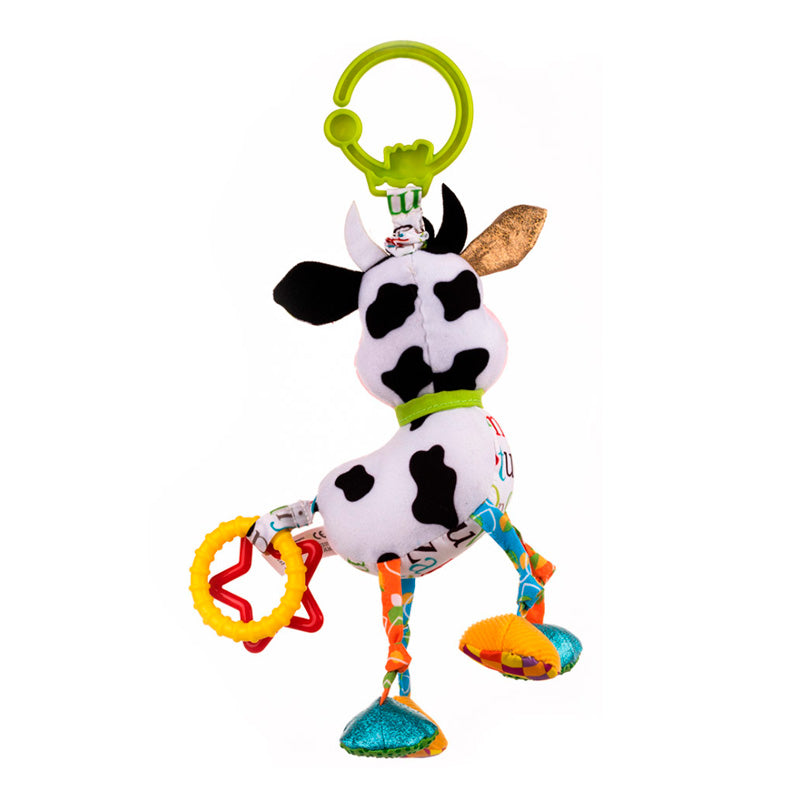 Peluche Colgante Vaca Caesar para Bebés | Sensorial Balibazoo