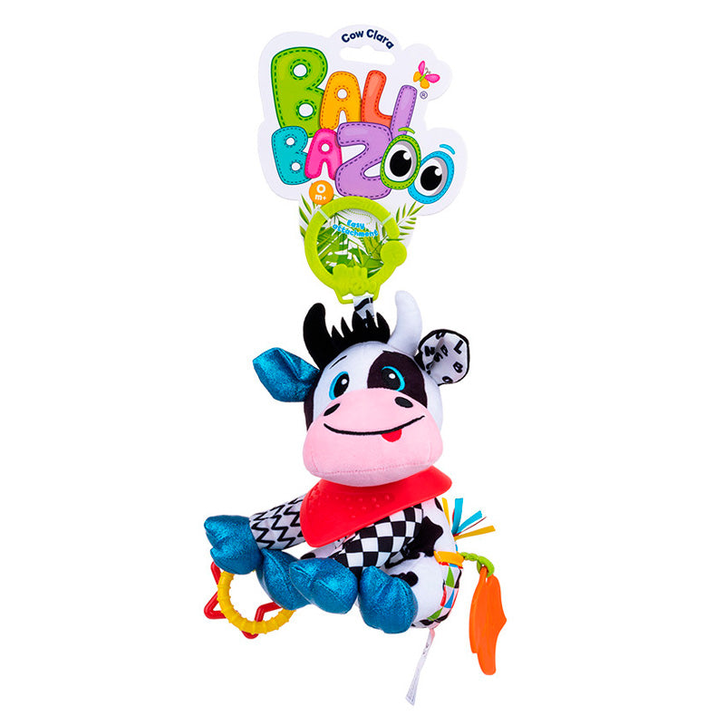Peluche Colgante Sensorial La Vaca Clara – Balibazoo