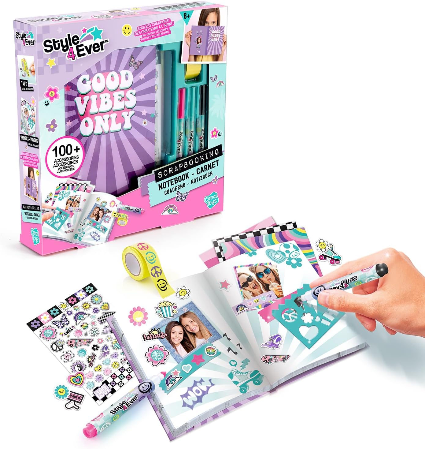 Cuaderno Scrapbooking Canal Toys | Style 4 Ever Secreto Creativo