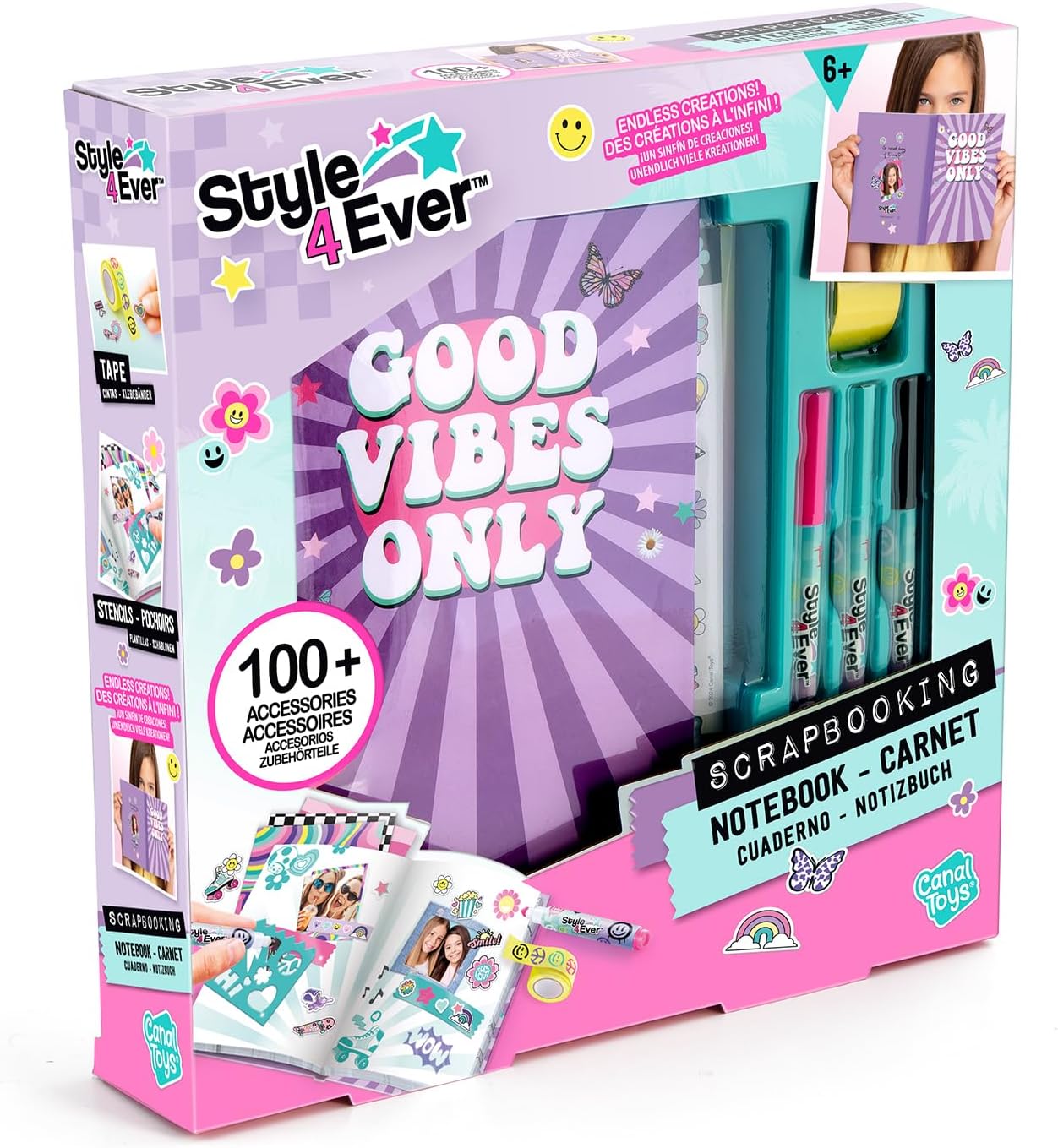 Cuaderno Scrapbooking Canal Toys | Style 4 Ever Secreto Creativo