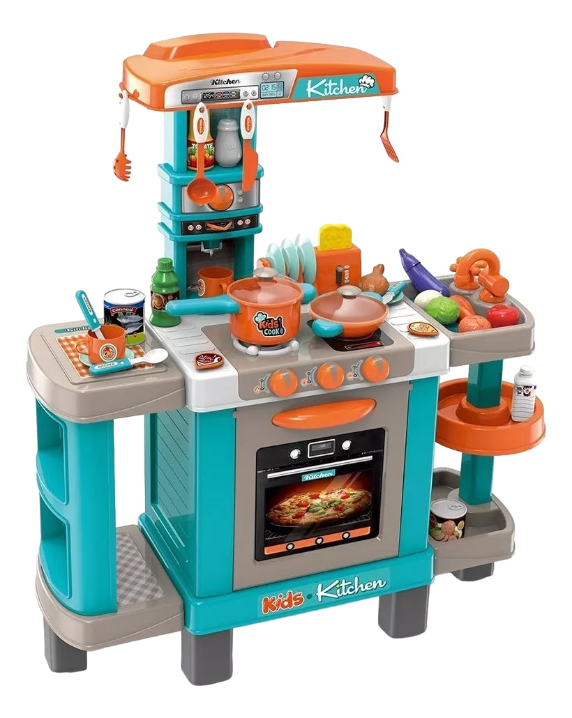 Juego de Cocina Infantil | Cocinita Grande con Accesorios