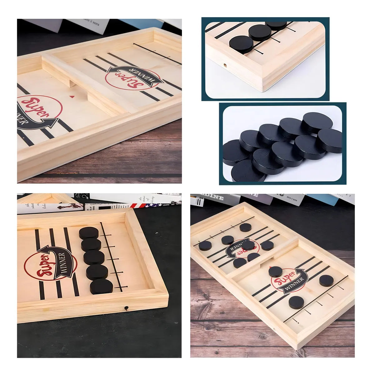 Juego de Discos Sling Puck | Desafío de Velocidad y Precisión