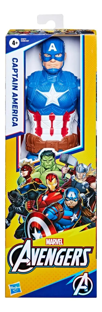 Capitán América 29 cm | Figura Titan Hero Series Marvel