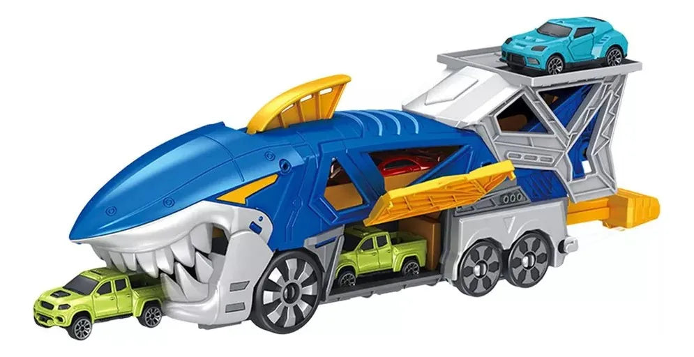 Niñera Tiburón Shark Catapult Model | Lanzador de Autos