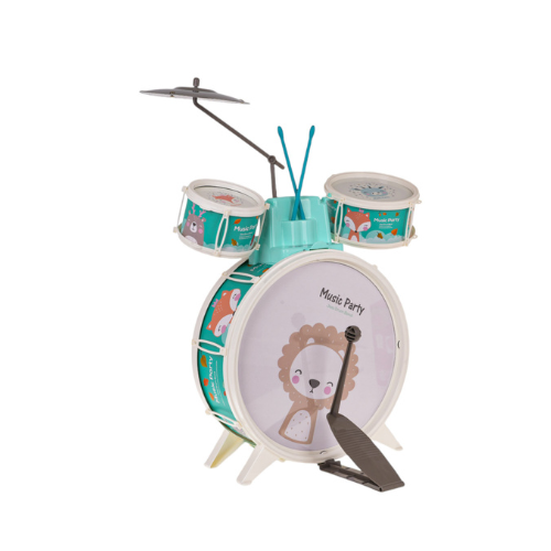 Musical Lion Blue | Batería Infantil para Bebés
