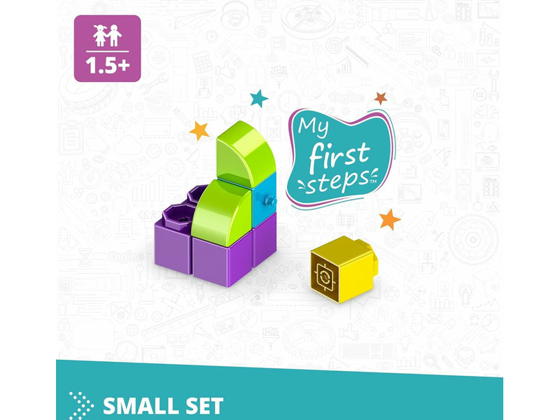 My First Steps QB10 | Set Educativo de Bloques para Bebés