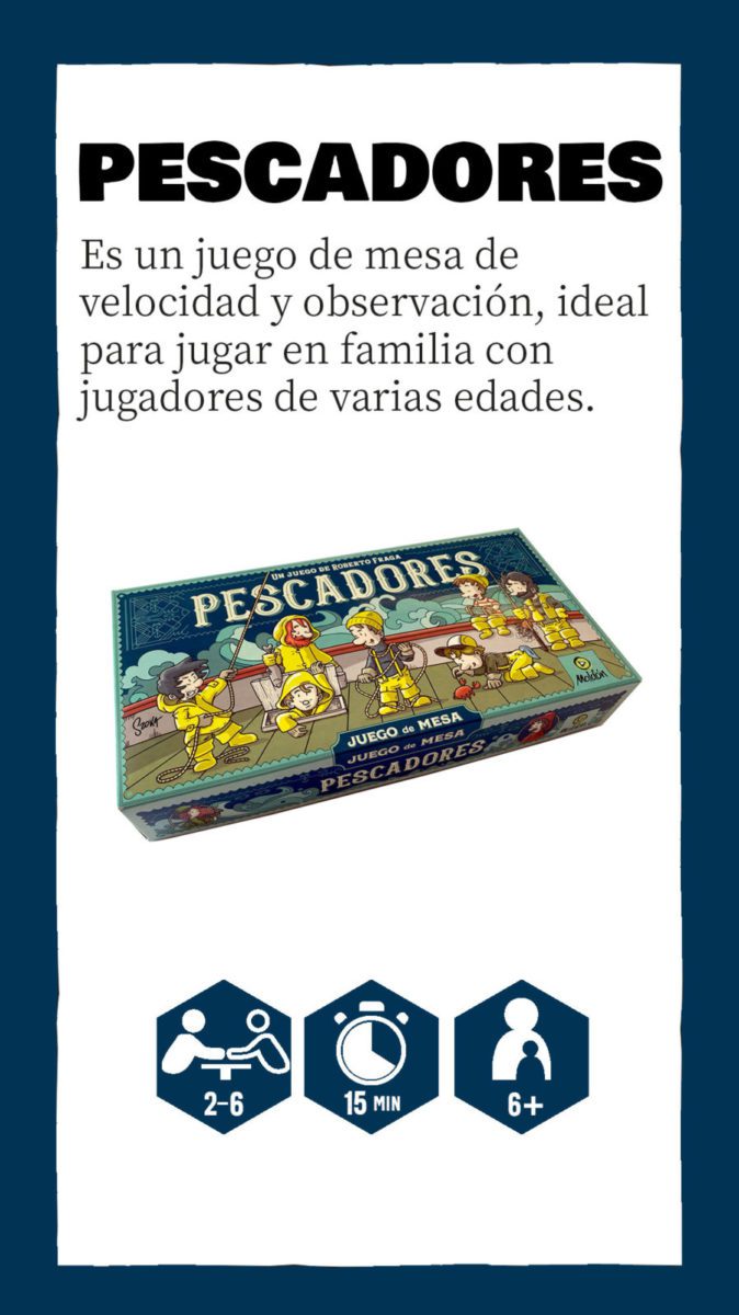 Juego de Mesa Pescadores