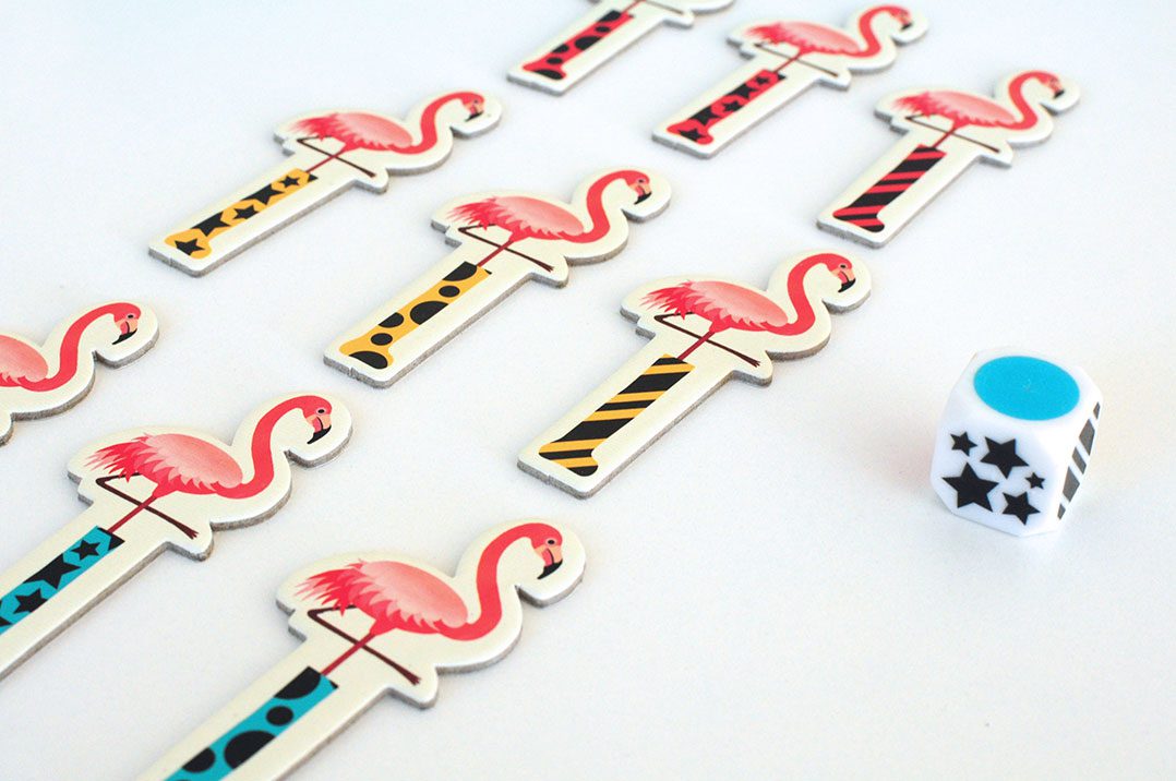 Juego de Mesa Flamencos