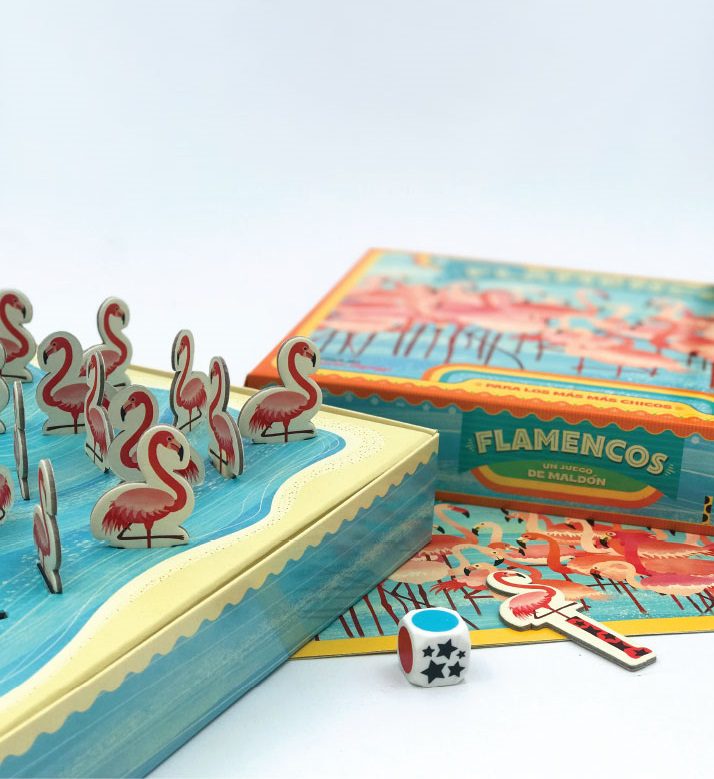 Juego de Mesa Flamencos
