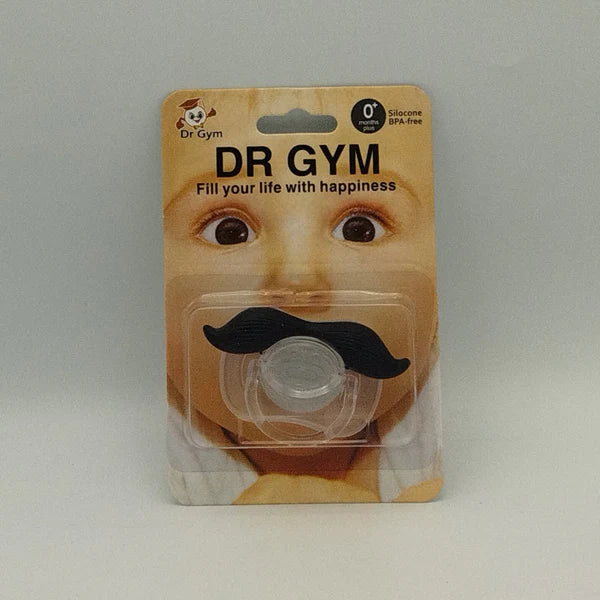 Chupo DR-GYM Bigote Kiss Lip | Diseño Divertido