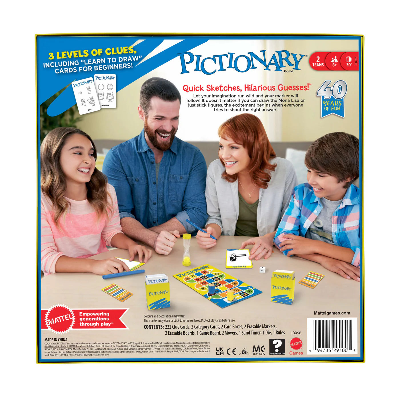 Pictionary Family | Juego de Mesa Familiar Dibujos