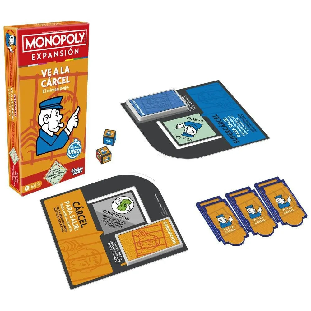 Monopoly Ve a la Cárcel | Expansión Juego de Mesa