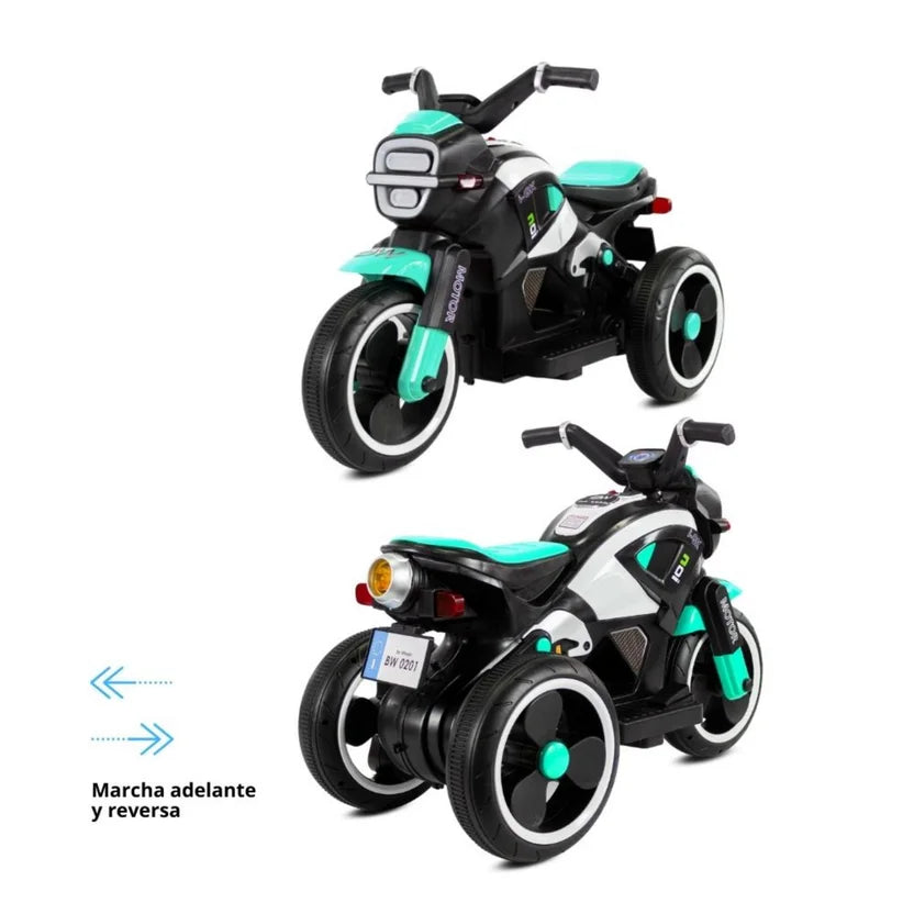 Moto Galaxy Green Prinsel 6V | Moto Infantil