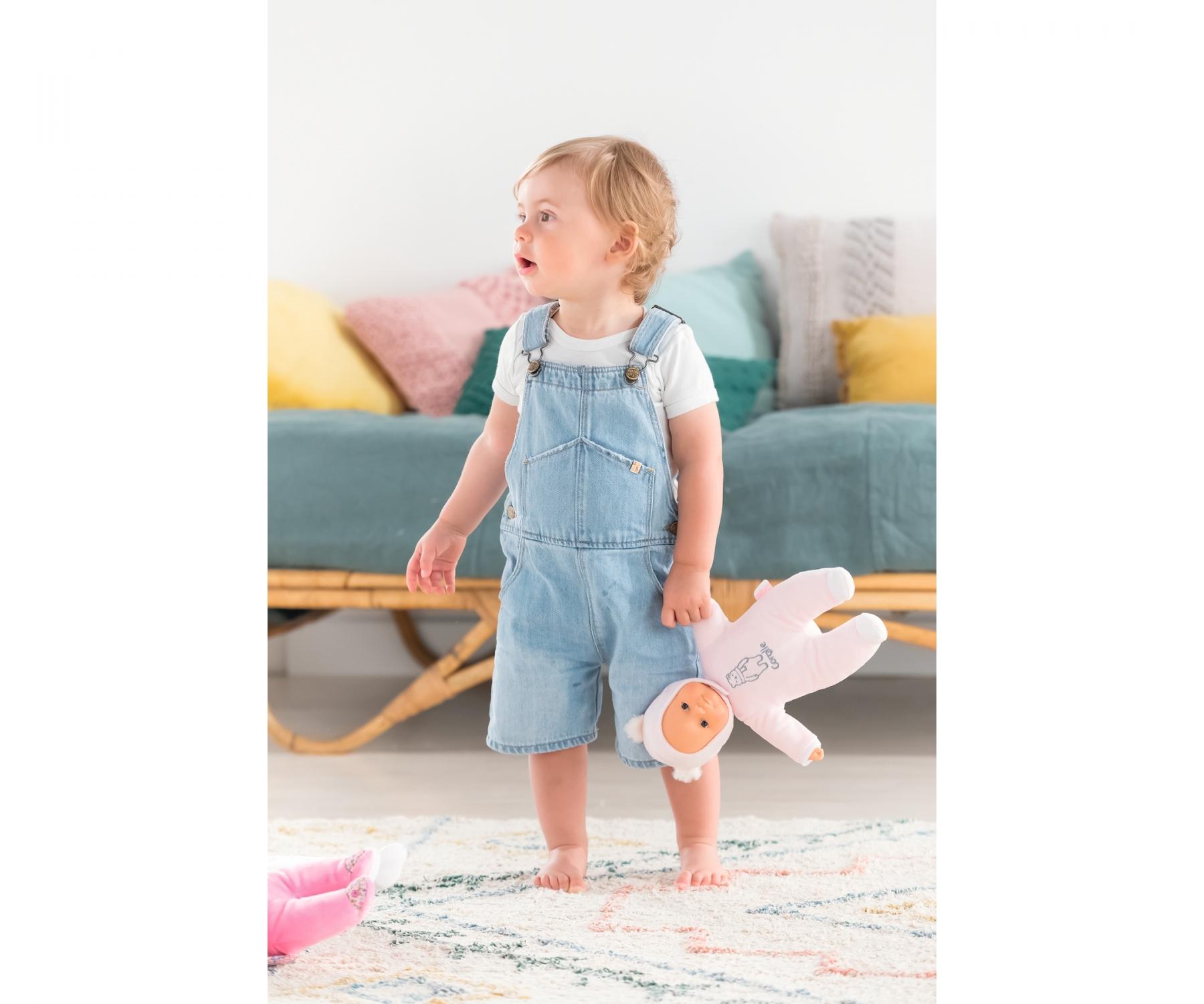 Bebé Corolle Sweet Heart Pink Bear | Muñeca Suave de 30 cm