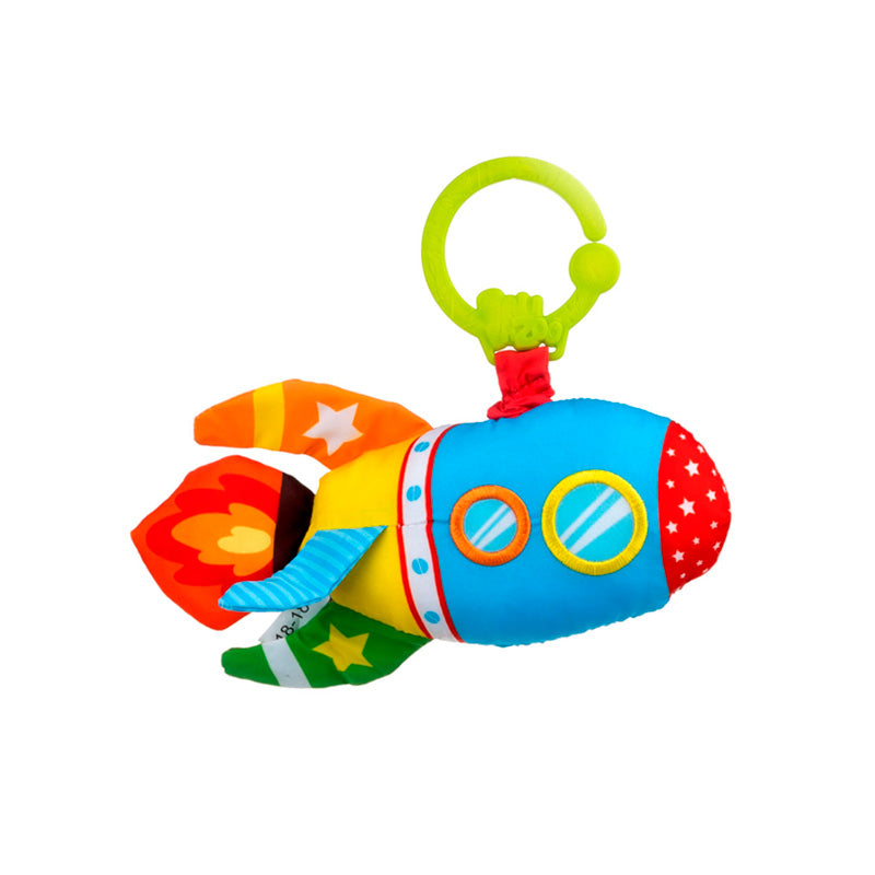 Cohete Musical Colgante para Bebés | Peluche Balibazoo