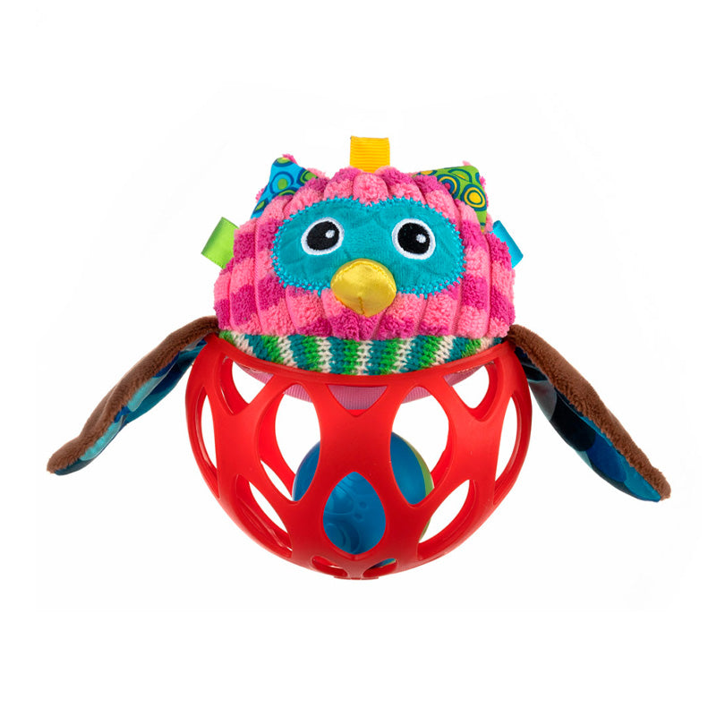 Sonajero Búho Odette para Bebés | Juguete Sensorial Balibazoo