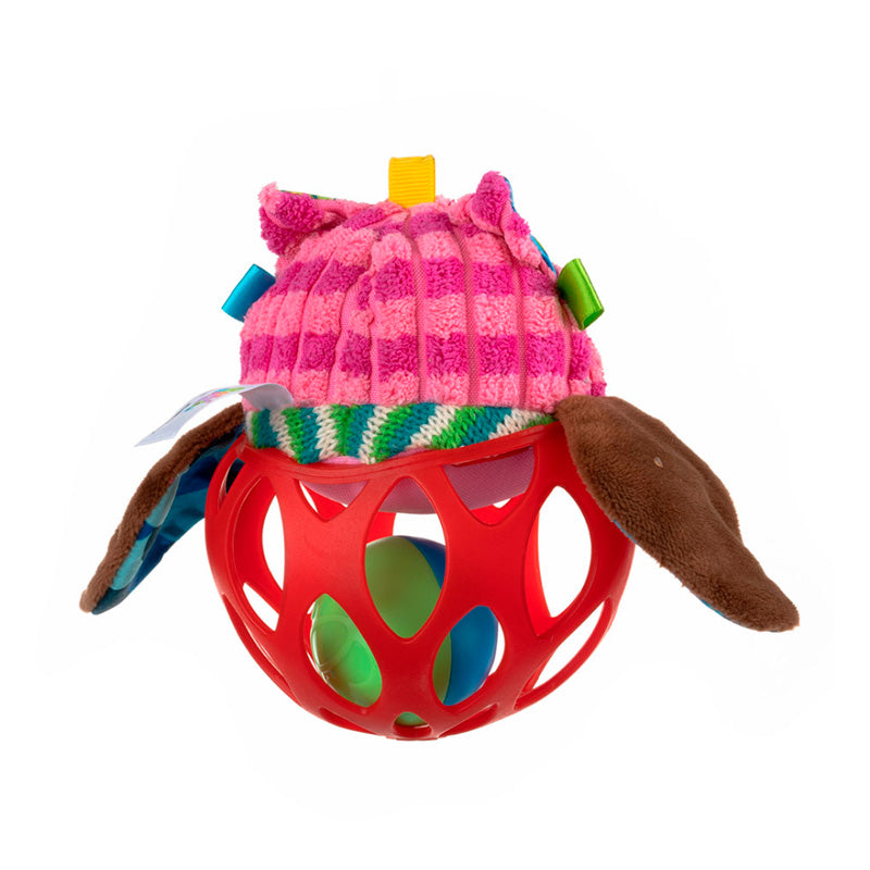 Sonajero Búho Odette para Bebés | Juguete Sensorial Balibazoo