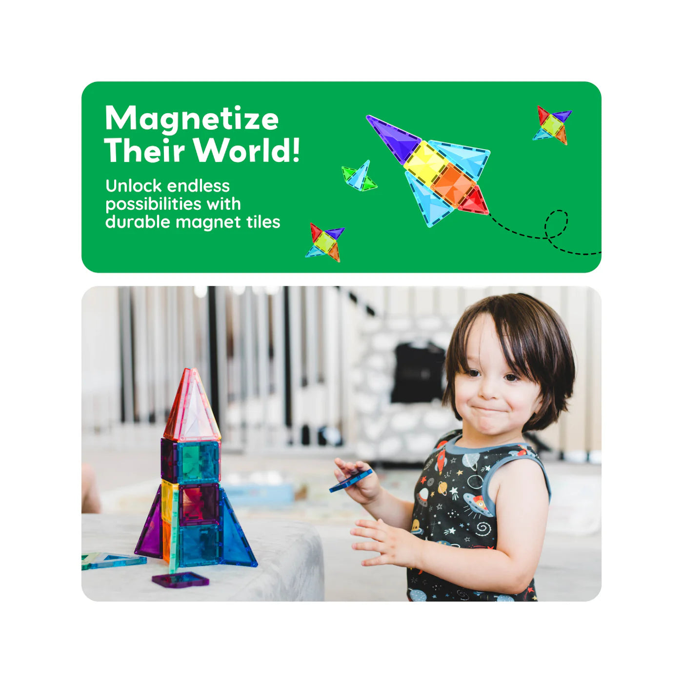 Set Magnético 40 Piezas PTM40 | Construcción Mini Diamond STEM