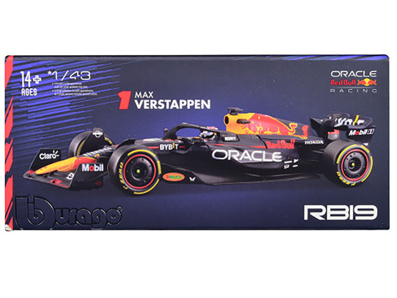 RB19 F1 Max Verstappen 1:24 | Carro Fórmula 1 Red Bull Colección