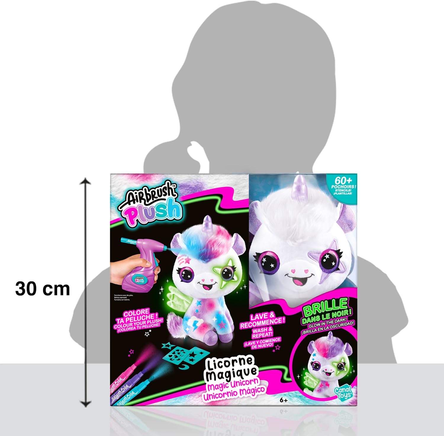 Airbrush Unicornio Glow Canal Toys | Juguete Creativo con Luz