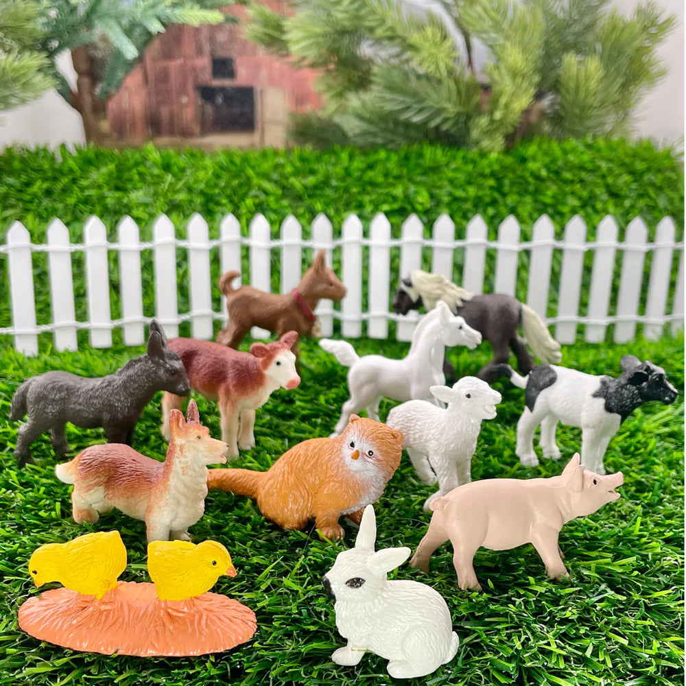 Tubo Farm Babies Safari | Juguete Educativo de Animales de Granja