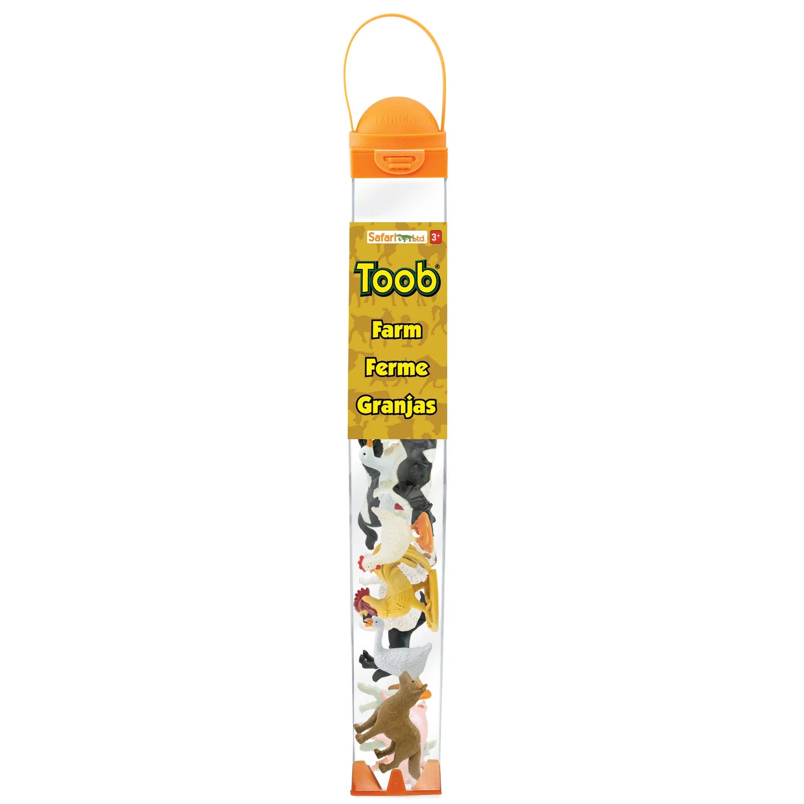 Tubo Farm Safari | Juguete Educativo de Animales de Granja