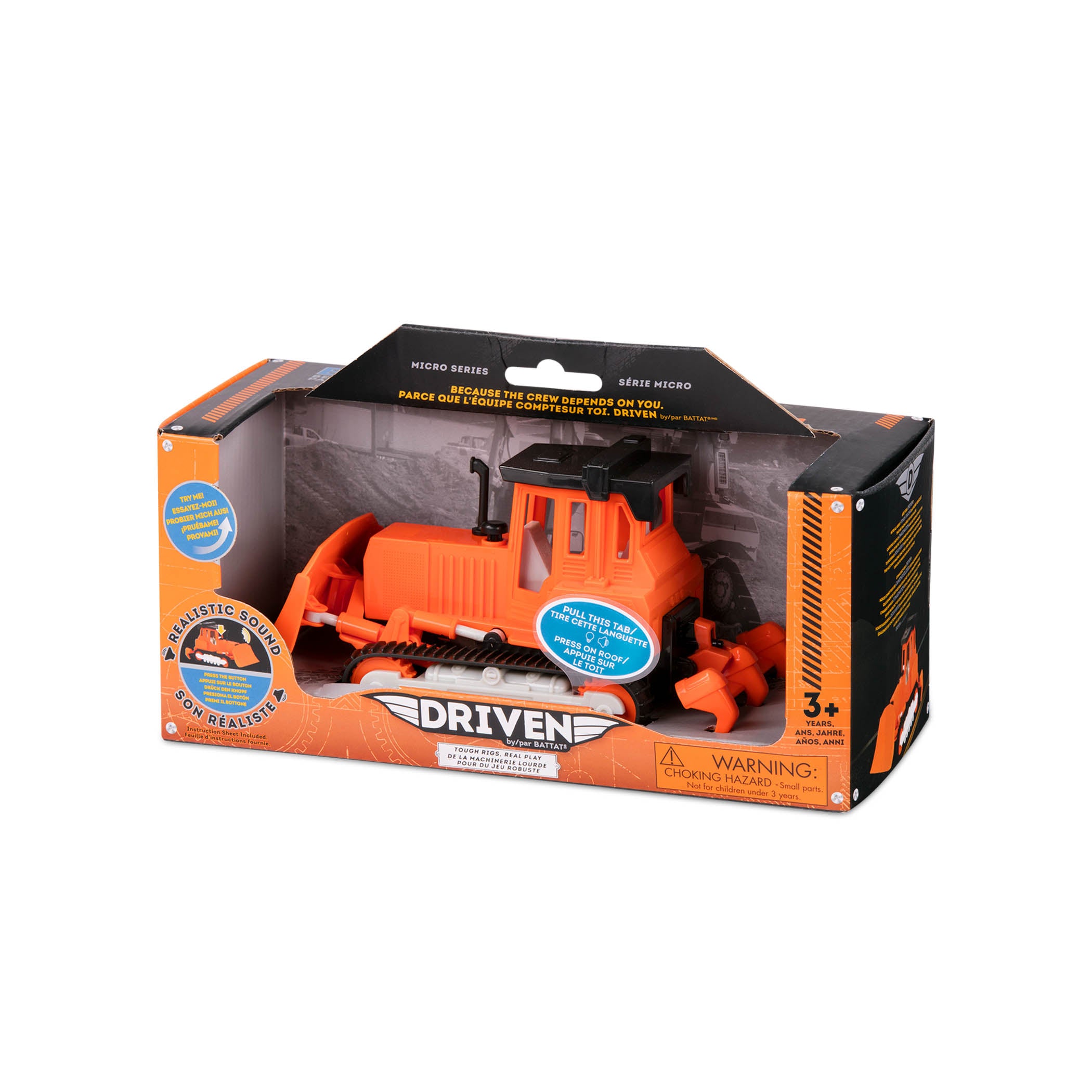 Micro Bulldozer Driven