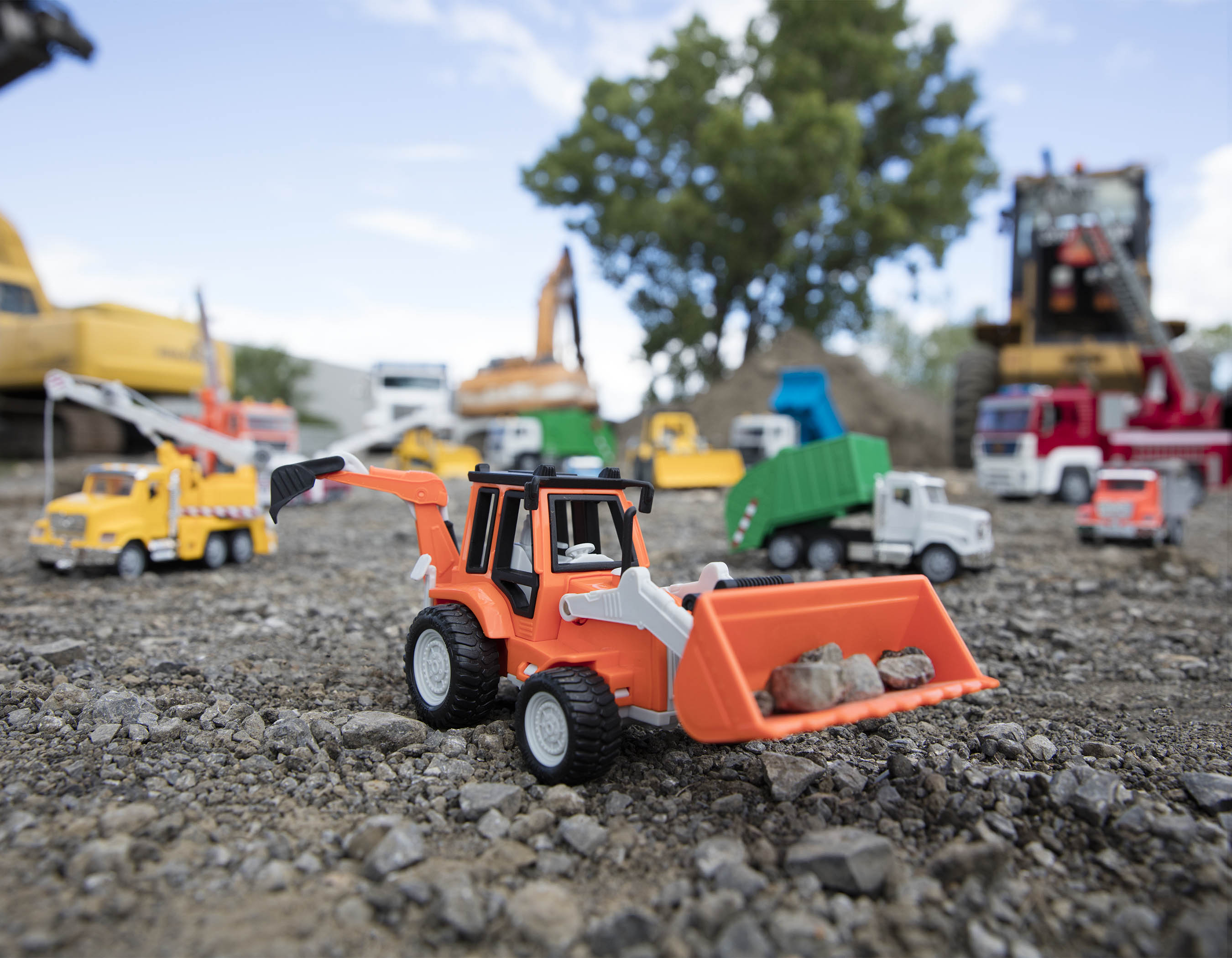 Micro Bulldozer Driven