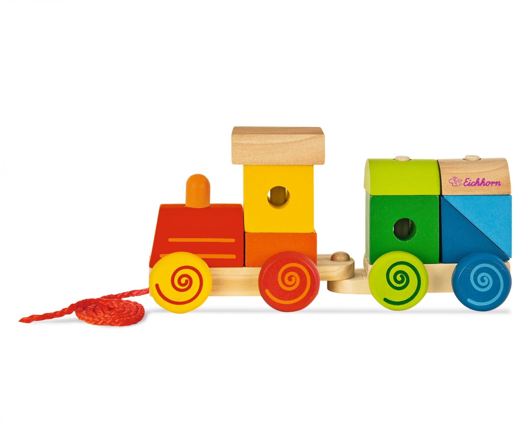 Tren de Juguete EH 11 Piezas | Juego Educativo