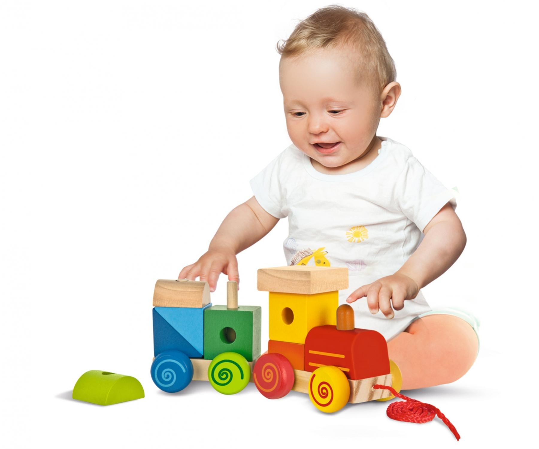 Tren de Juguete EH 11 Piezas | Juego Educativo