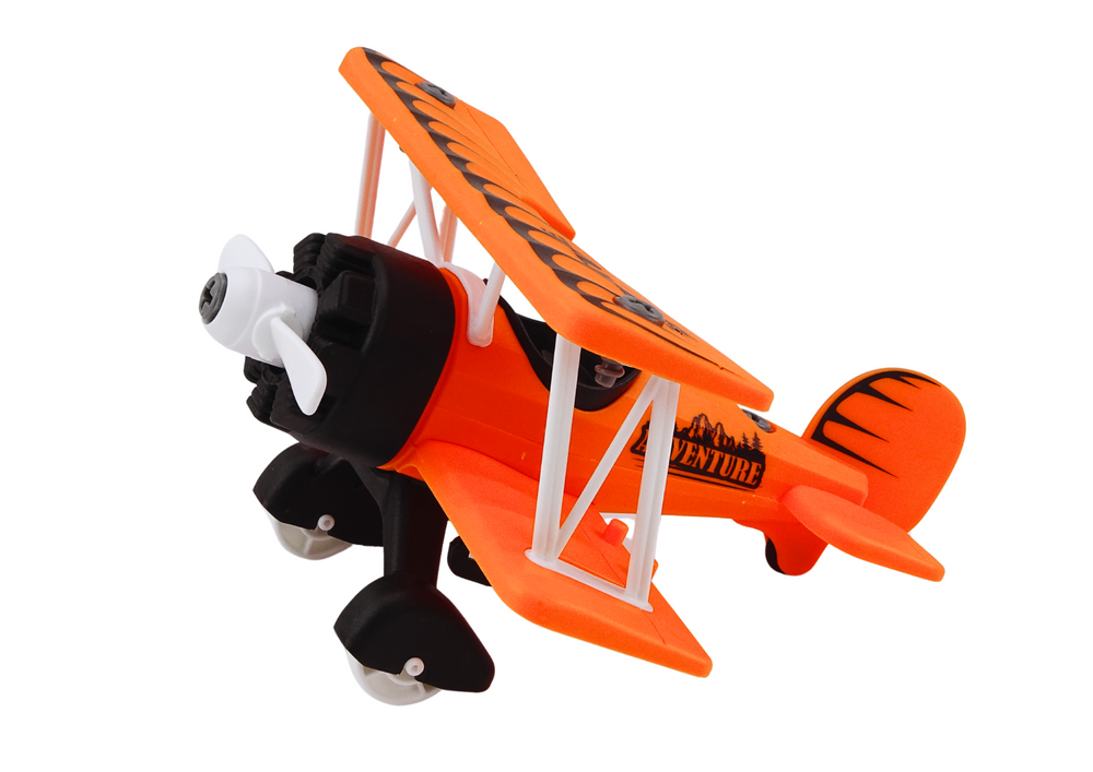 Avión Transportador de Animales | Juguete Desarmable con León