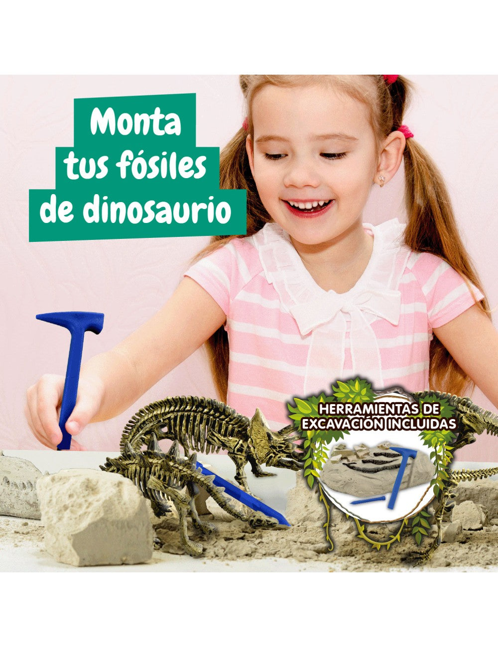 Excavaciones Fósiles 4 en 1 – Descubre Tus Dinosaurios
