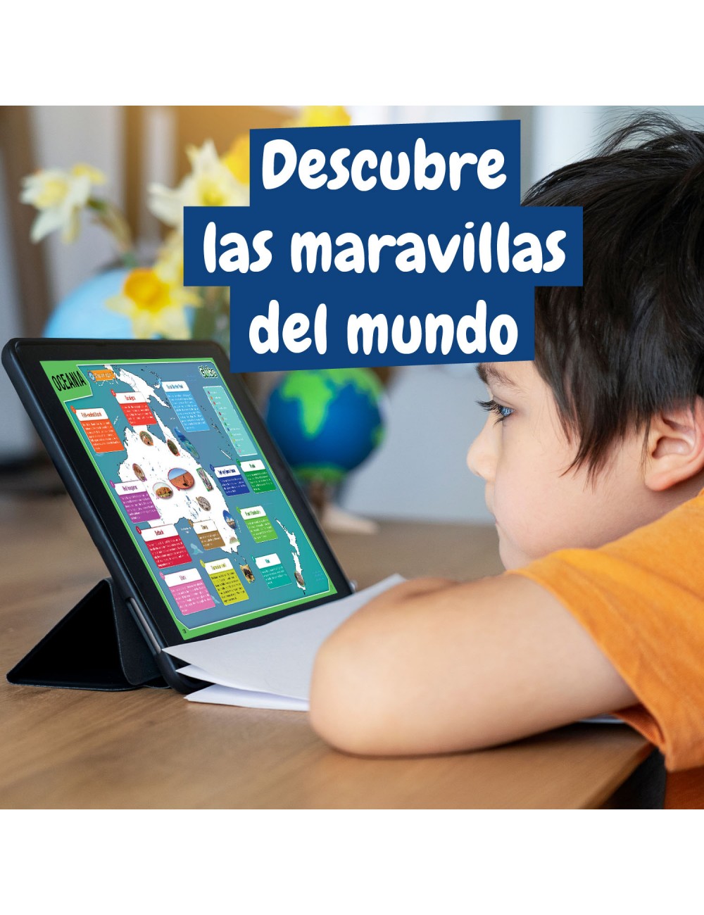 Globo Terráqueo con Luz – Explora el Mundo