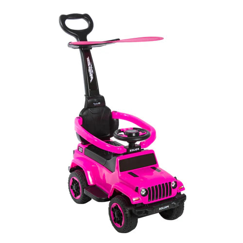 Push Car Prinsel Adventure Max Rosa | Montable con Sonidos y Luces