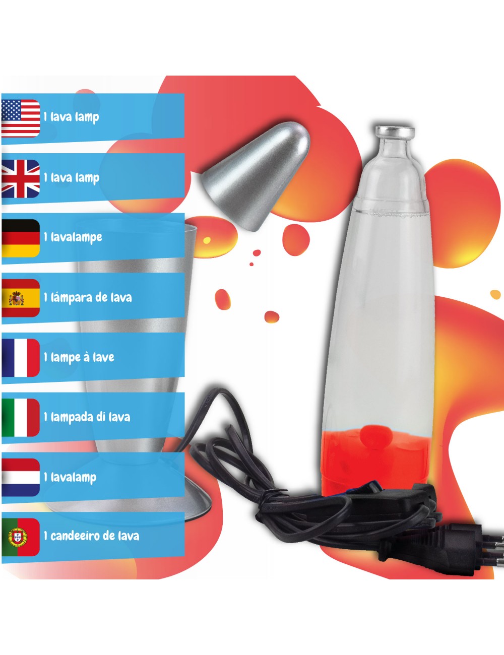 Lámpara de Lava – Ilumina con Ciencia