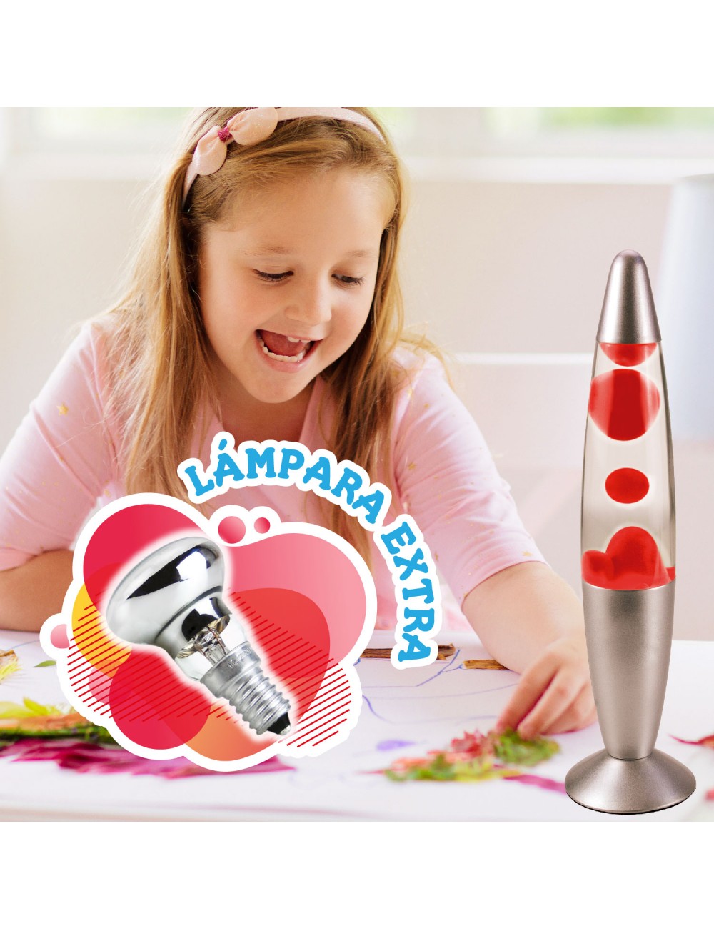Lámpara de Lava – Ilumina con Ciencia