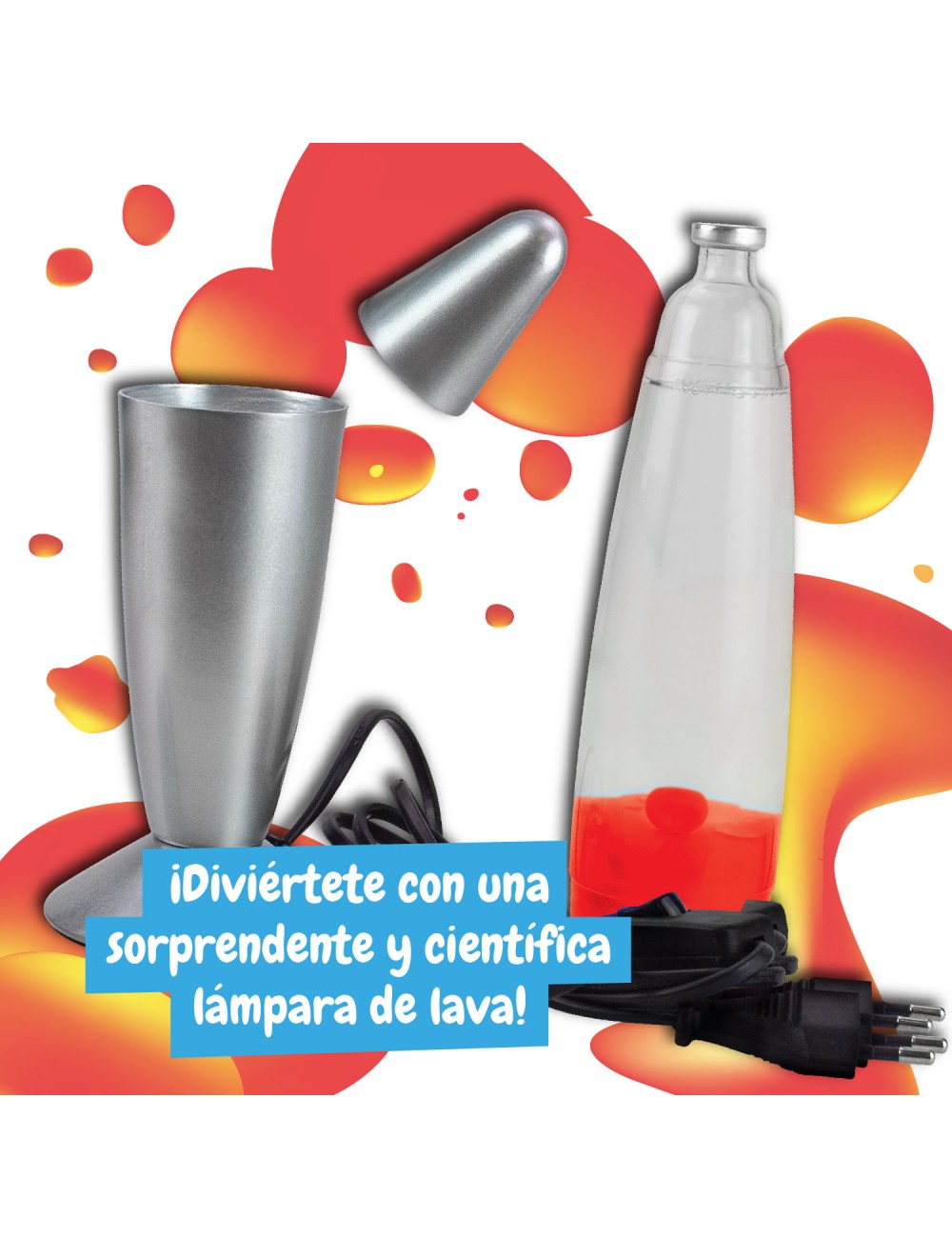 Lámpara de Lava – Ilumina con Ciencia