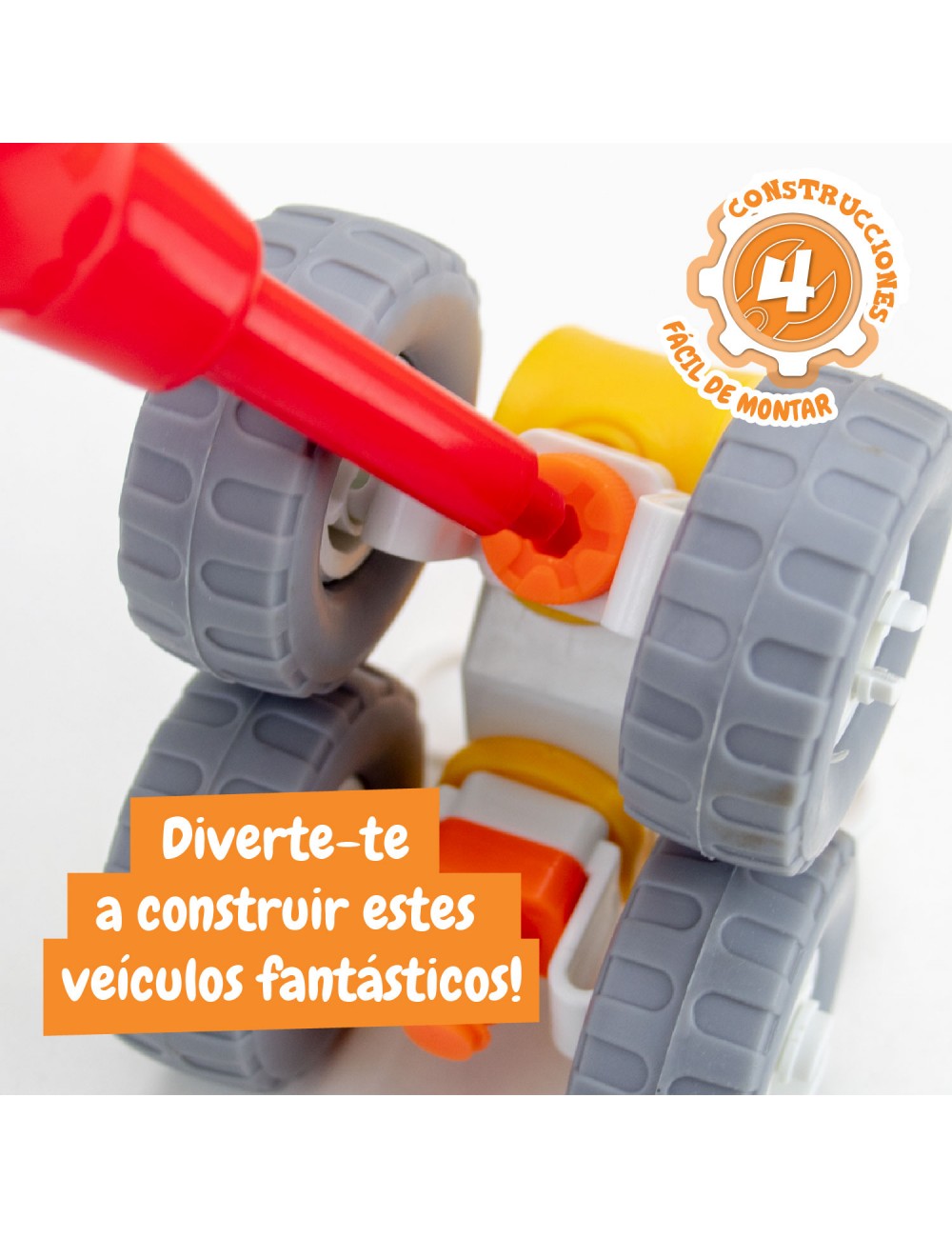 Mi Primer Kit de Mecánica 4 en 1 | Juego Educativo Science4you