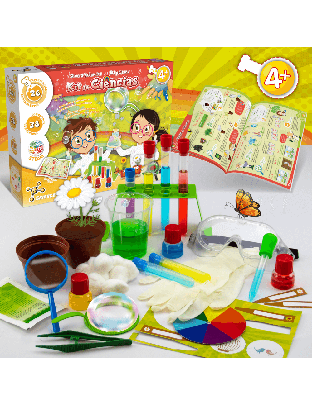 Mi Primer Kit de Ciencias con 26 Experimentos | Science4you