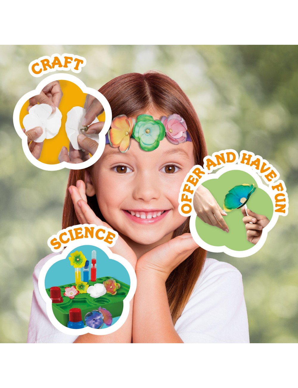 Laboratorio de Flores de Papel | Juego Educativo Science4you