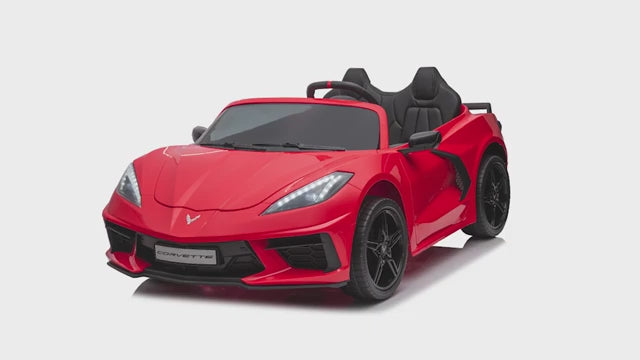 Montable Infantil Chevrolet Corvette 12V – 2 Puestos | Marca Freddo