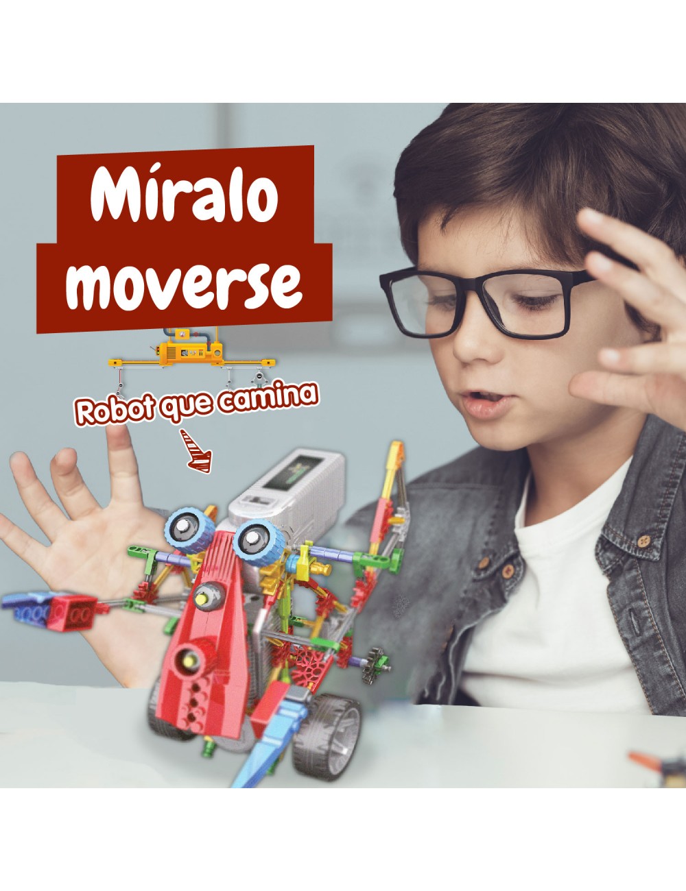 Robotics Alfabot 3 en 1 Science4you – Construye Tres Robots
