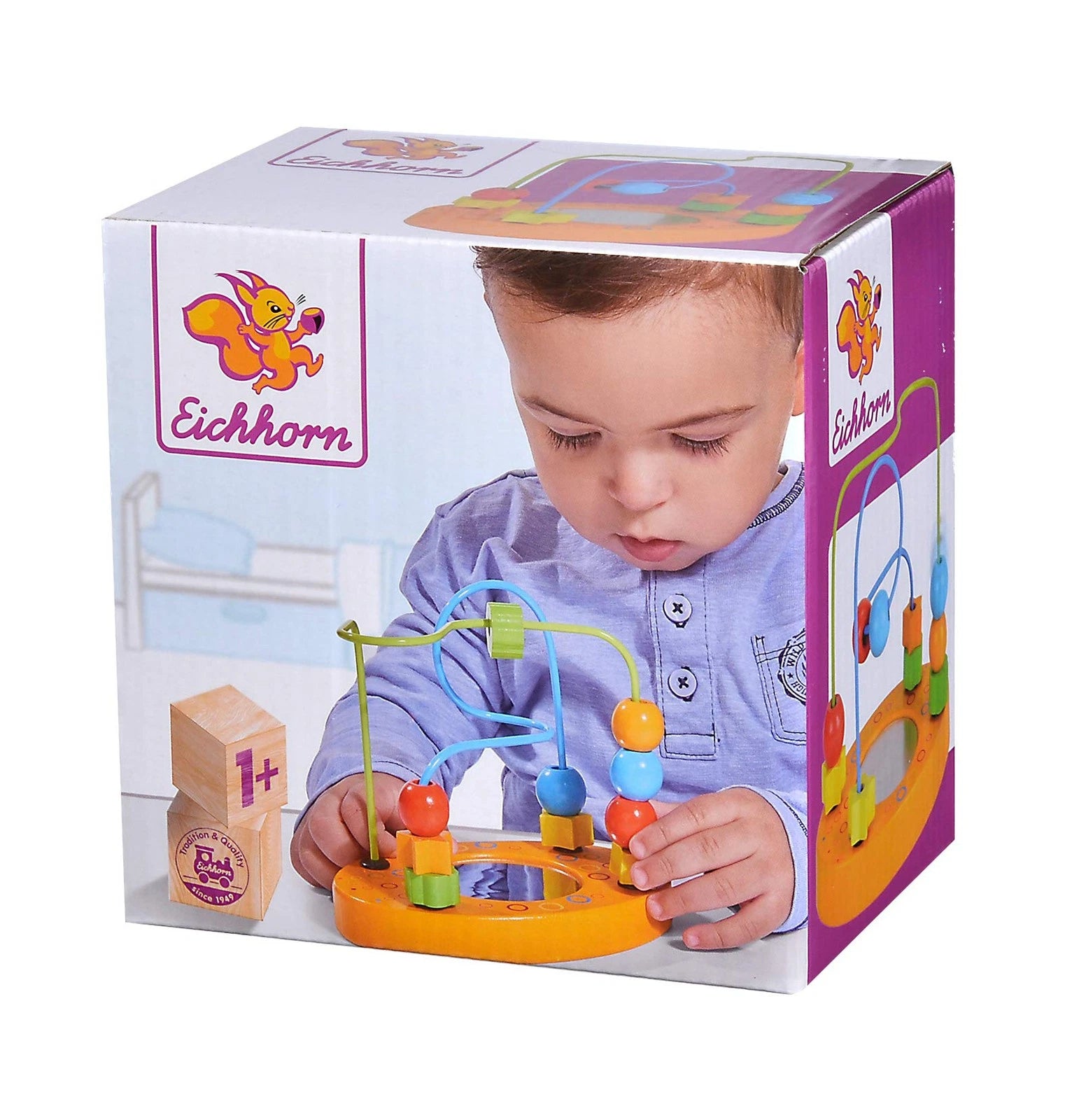 Laberinto de Cuentas EH | Juguete Educativo para Bebés